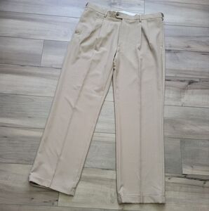 Haggar Tan Dress Pants Flat Front Design